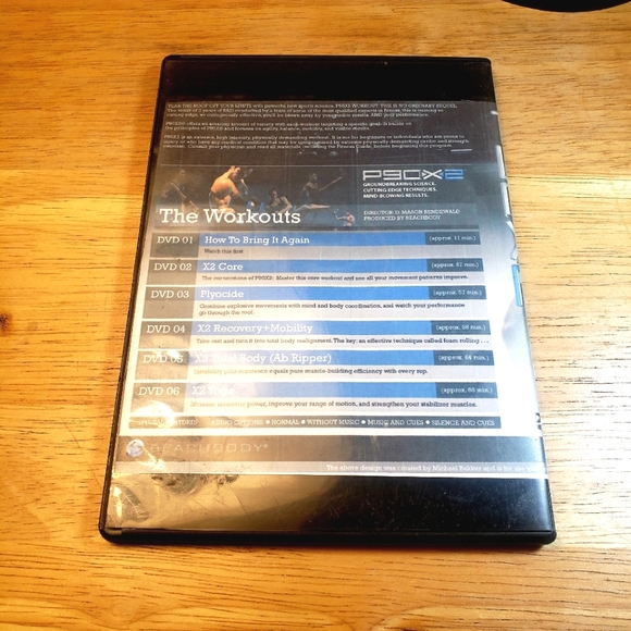 P90X 2 dvd, 2 Disc workout routine. used condition, untested (see discri… - Picture 2 of 7